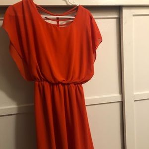 FRANCESCA’S COLLECTION High Low Dress Size Small!